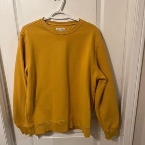 Amazon essential’s mustard crew